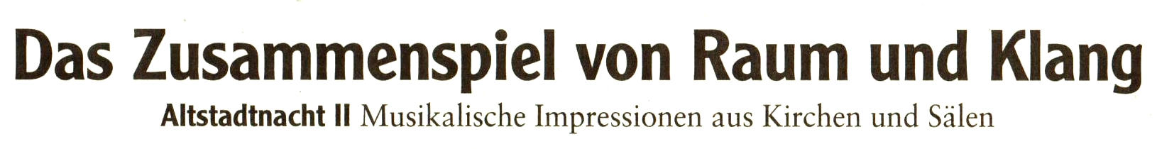 Artikel Mindelheimer Zeitung Altstadtnacht